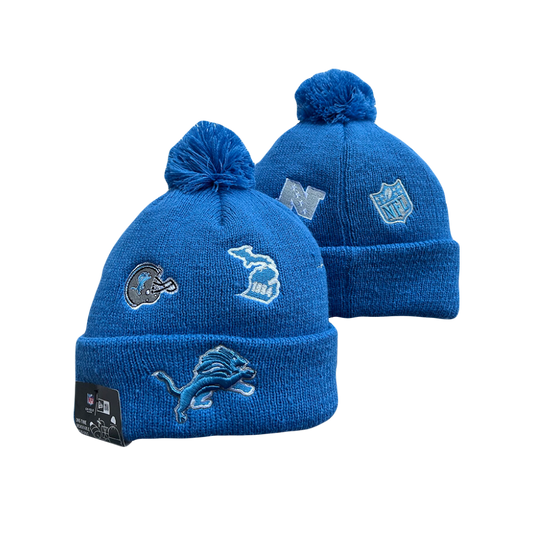 Detroit Lions ‘State Support’ NFL New Era Knit Beanie
