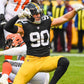 T.J Watt Pittsburgh Steelers Nike Vapor F.U.S.E Style NFL Throwback Classic ‘Block Numbers’ Jersey