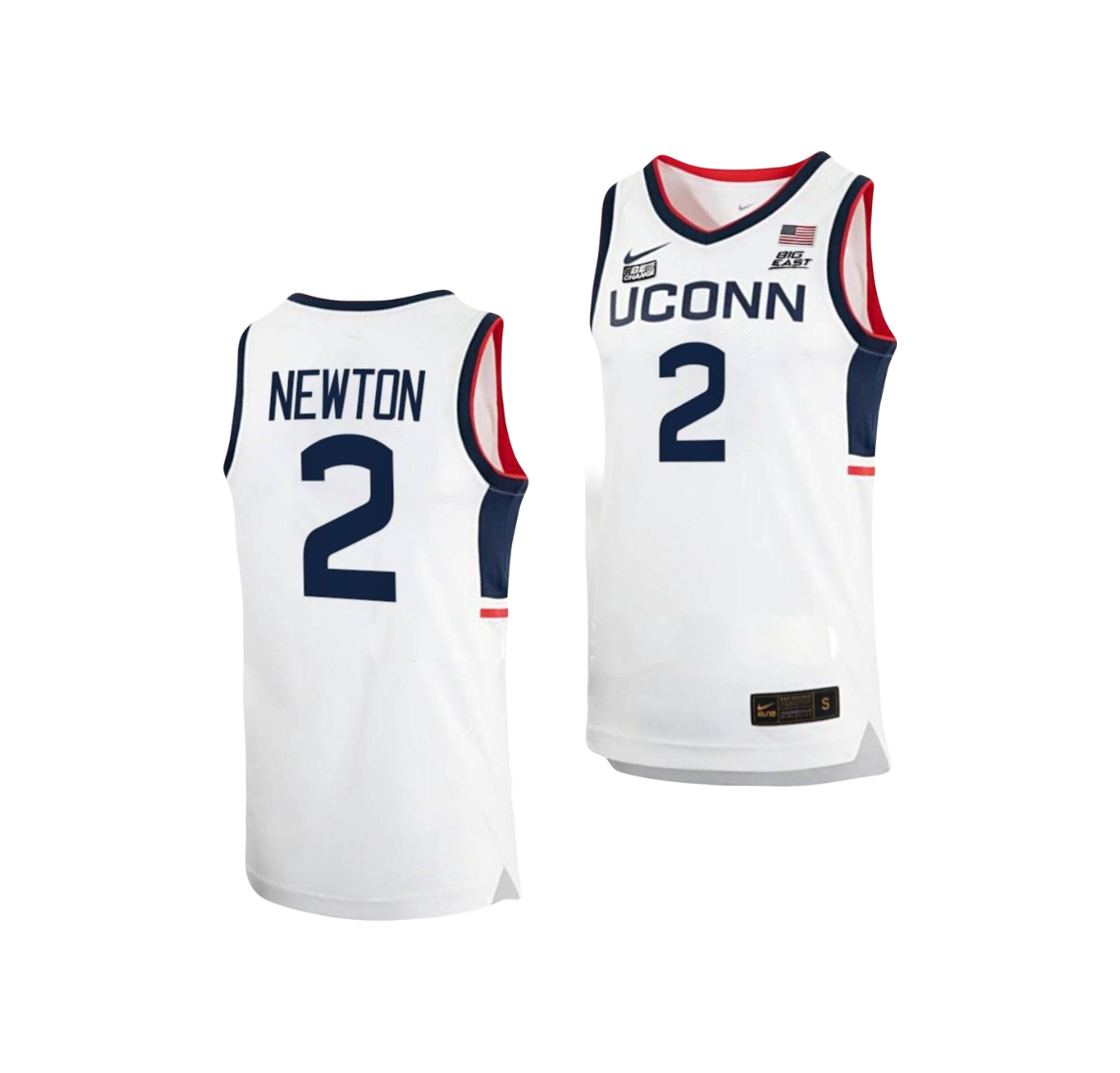 UConn Huskies Tristen Newton NCAA Campus Legend College Basketball Jersey - White