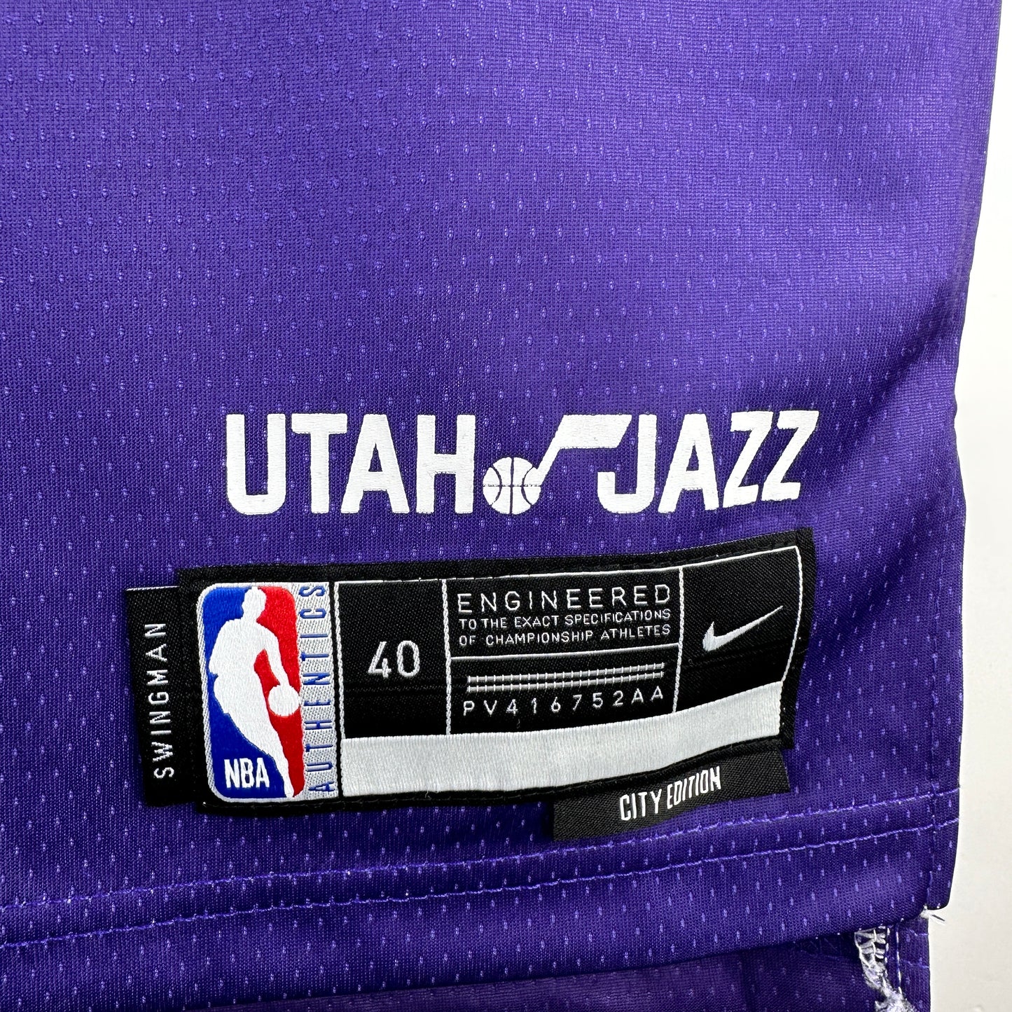 Utah Jazz Jordan Clarkson Nike 2023/24 NBA Swingman Jersey - City Edition