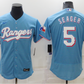 Cory Seager Texas Rangers MLB Official Nike Alternate Player Jersey - Baby Blue