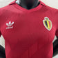 Belgium National Soccer Team Classic Retro Adidas Authentic Home Player Version Jersey - Red