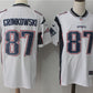 Rob Gronkowski New England Patriots NFL Throwback Classic Legends Jersey - White