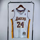 Los Angeles Lakers Kobe Bryant 2009/2010 Mitchell & Ness White NBA Hardwood Classic Jersey