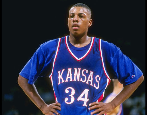 Kansas Jayhawks Paul Pierce 1996 NCAA College Basketball Campus Legend Jersey