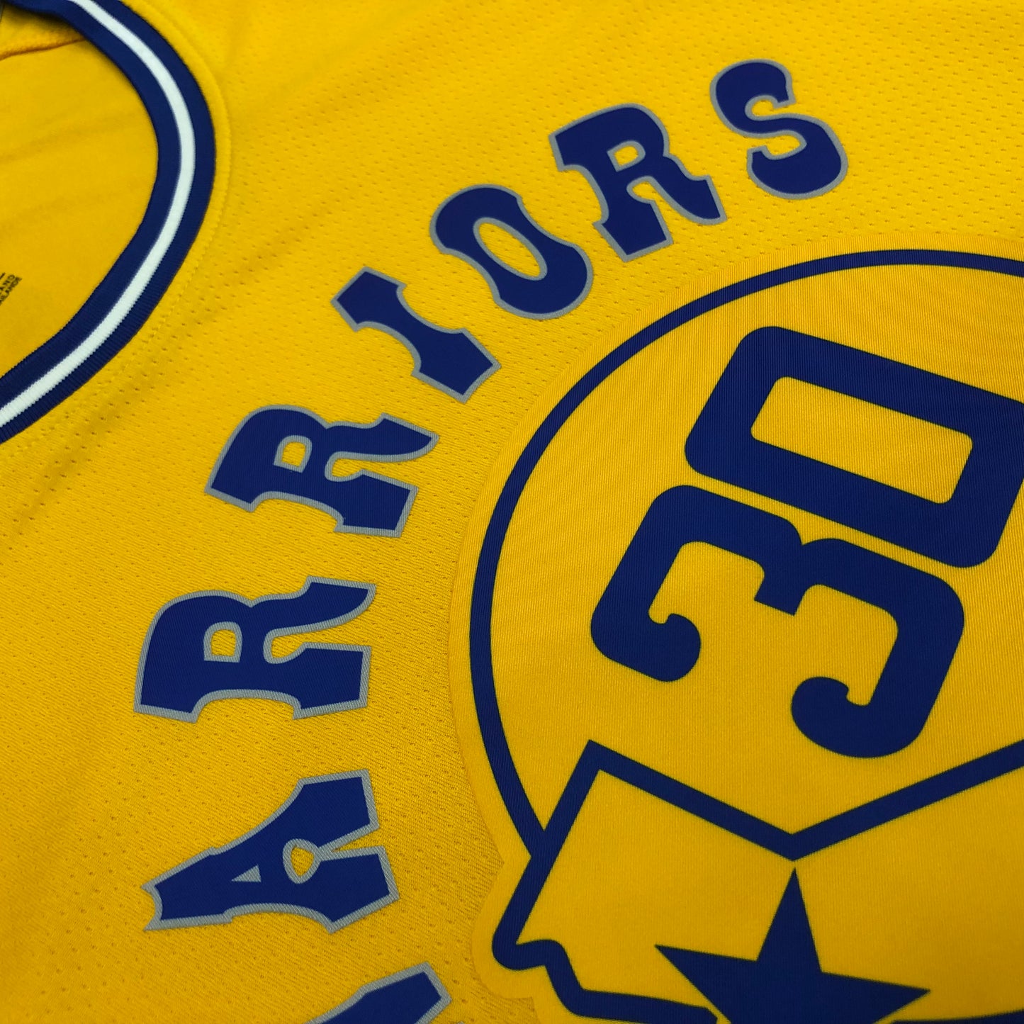 Golden State Warriors 2016 Gold Stephen Curry Throwback Nike Classic NBA Swingman Jersey