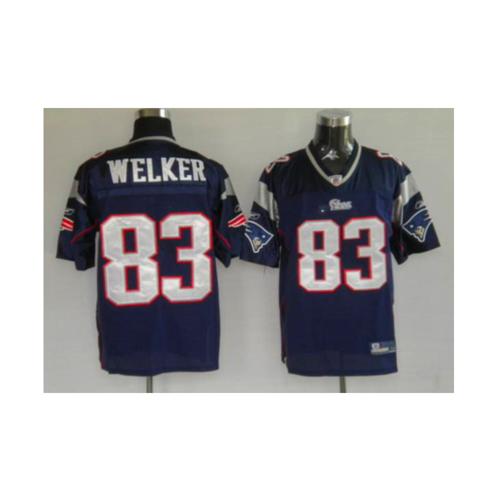 New England Patriots Wes Welker Reebox NFL Throwback Classic Legends White Away Jersey