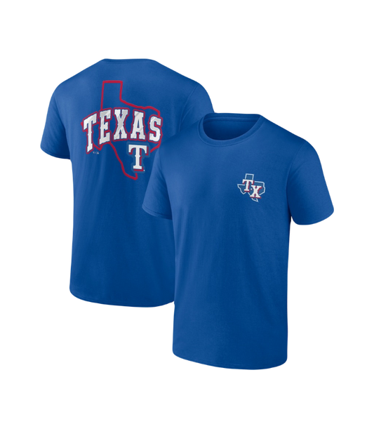 Texas Rangers MLB Graphic ‘Statement Support’ T-Shirt