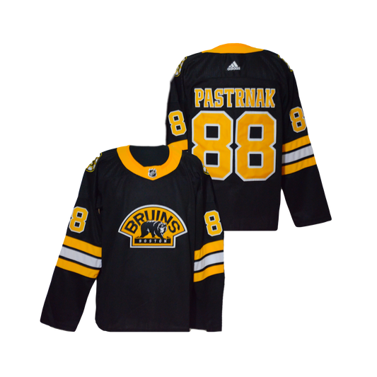 David Pastrnak Boston Bruins 2015/16 NHL Authentic Adidas Retro Classic Premier Player Jersey - Black