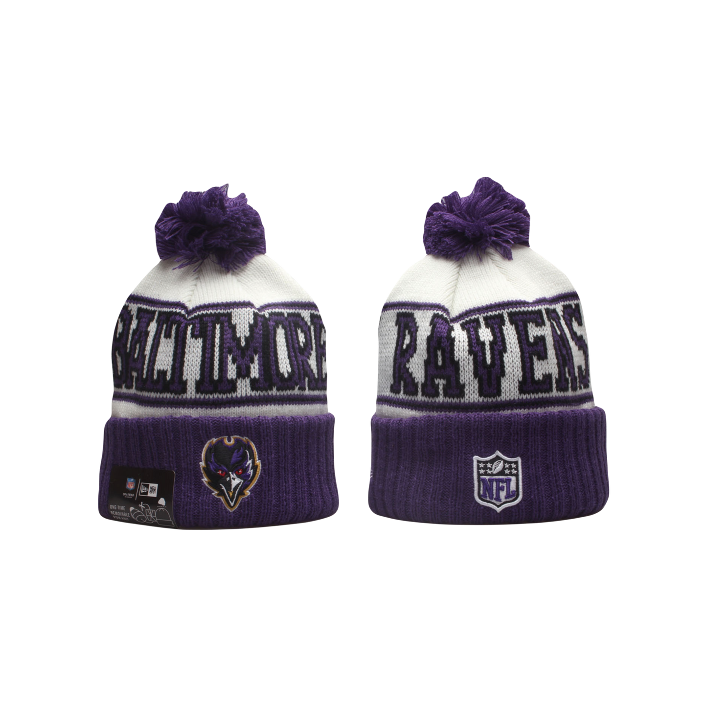 Baltimore Ravens ‘Super Bowl Statement’ NFL New Era Knit Beanie