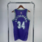 Milwaukee Bucks Giannis Antetokounmpo Purple NBA Hardwood Classic Edition Nike Swingman Jersey