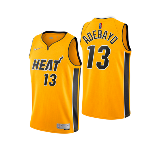 Bam Adebayo Miami Heat 2019/20 ‘Trophy Gold’ Edition Nike NBA Swingman Jersey