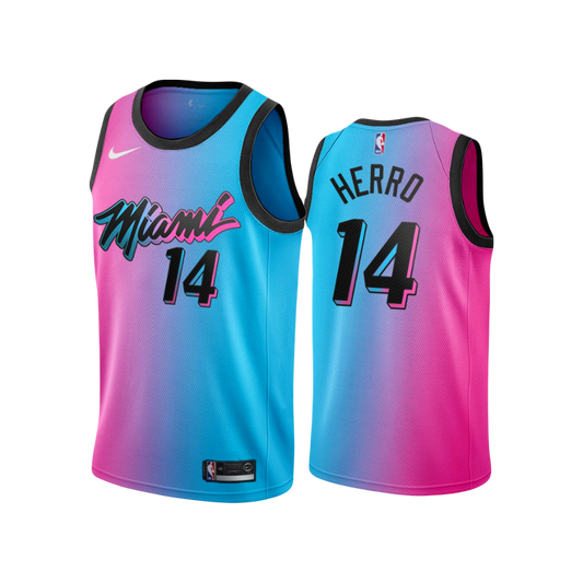 Miami Heat Tyler Herro 2020/21 Nike ‘Miami Vice’ City Edition NBA Swingman Jersey