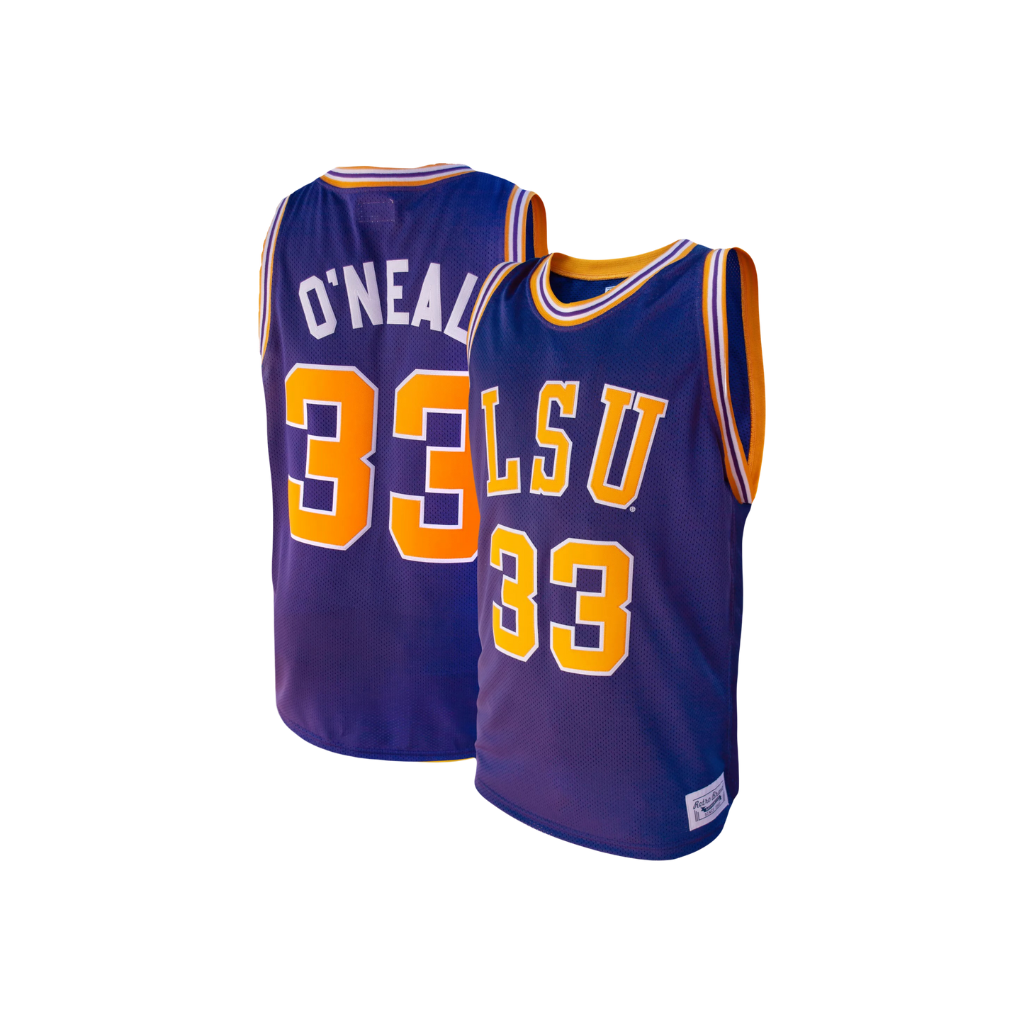 LSU Tigers Shaquille O’Neal 1990 Mitchell & Ness NCAA College Basketball Campus Legends Jersey