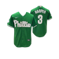 Bryce Harper Philadelphia Phillies ‘St. Patrick’s Day’ MLB Nike Green Jersey