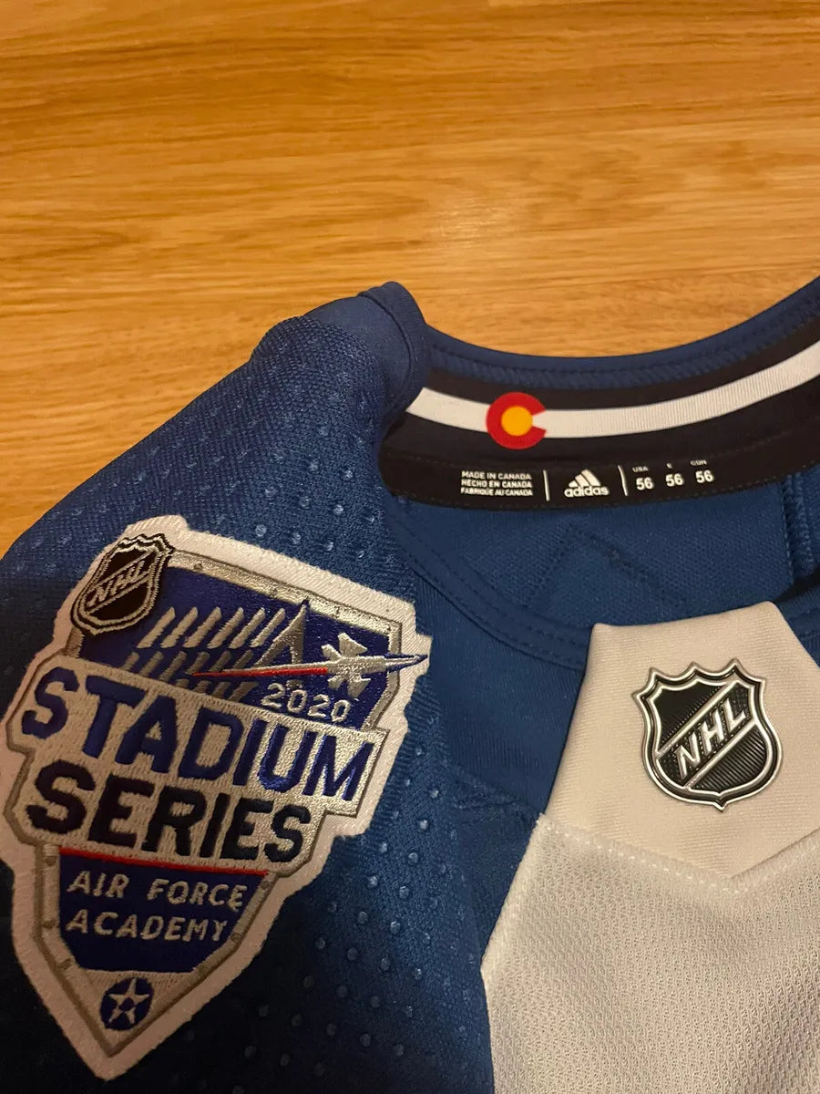 Colorado Avalanche Cale Makar NHL Adidas 2020 Stadium Series Player Jersey