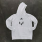 Inter Miami Messi Adidas Soccer Pullover Hoodie Jacket - White