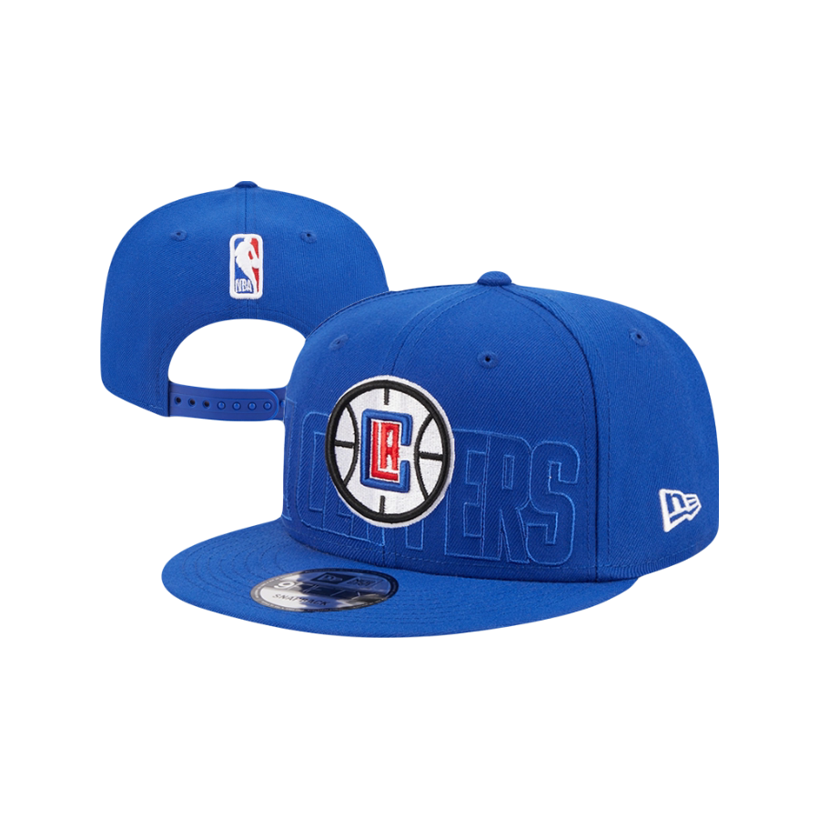 LA Clippers New Era 2023 NBA Draft Snapback Hat - Blue