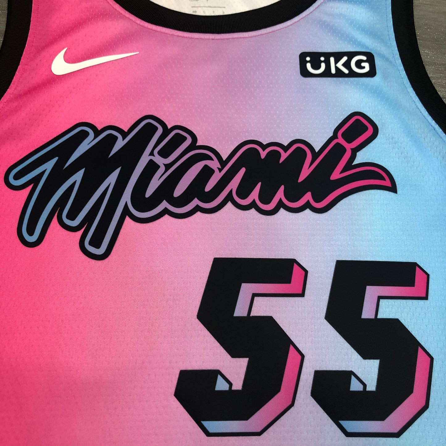 Miami Heat Duncan Robinson 2021 Nike NBA ‘Miami Vice’ City Jersey