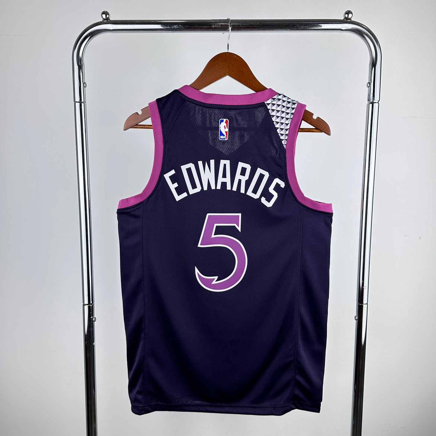 Anthony Edwards Minnesota Timberwolves 2024 Nike City Edition NBA Swingman Jersey - Purple