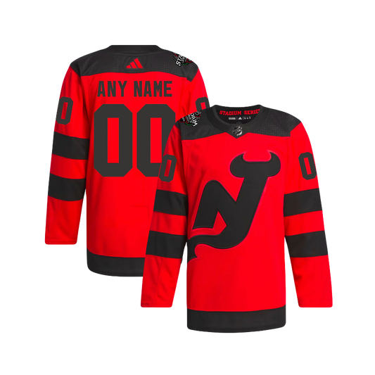 CUSTOM New Jersey Devils 2024 NHL Stadium Series Authentic Adidas Premier Player Jersey - (Any Name)