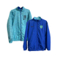 F.C Barcelona Soccer Adidas Revers-able Windbreaker Jacket - Blue & Cyan