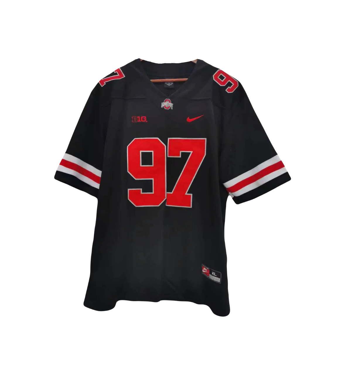 Ohio State Buckeyes #97 Joey Nick Bosa NCAA Nike College Football  Alternative Black Jersey