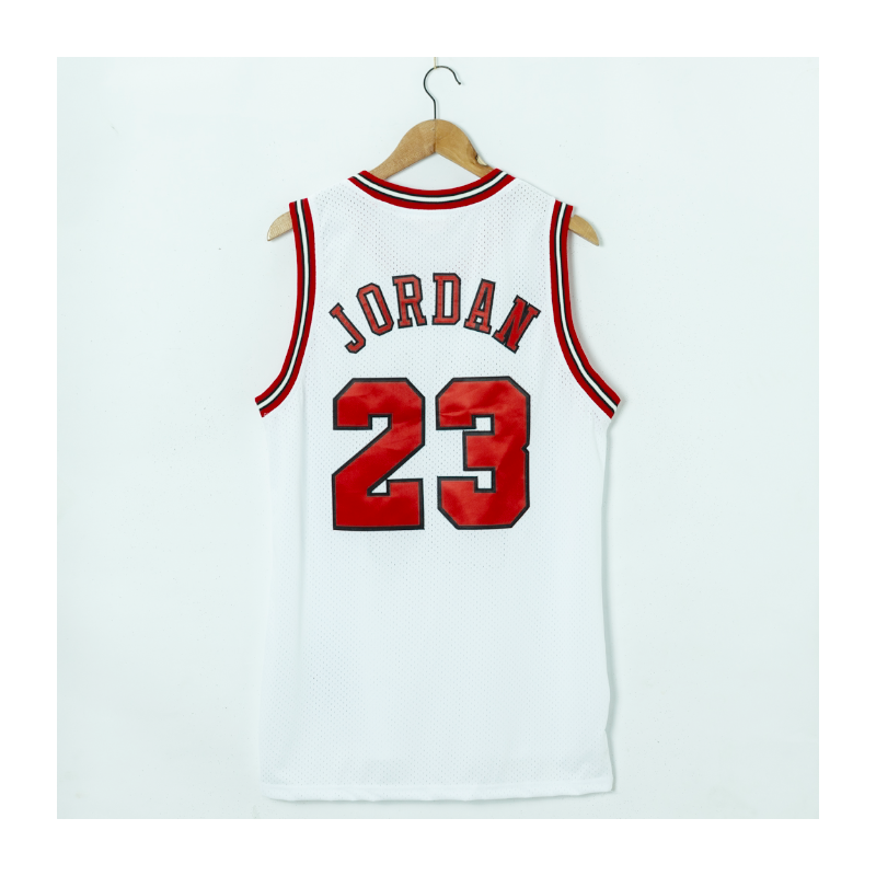 Michael Jordan Chicago Bulls 1996-97 Mitchell & Ness NBA Finals Home White Jersey