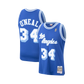 Los Angeles Lakers Shaquille O'Neal Mitchell & Ness NBA Mens Hardwood Classic 1996-97 Swingman Blue Jersey