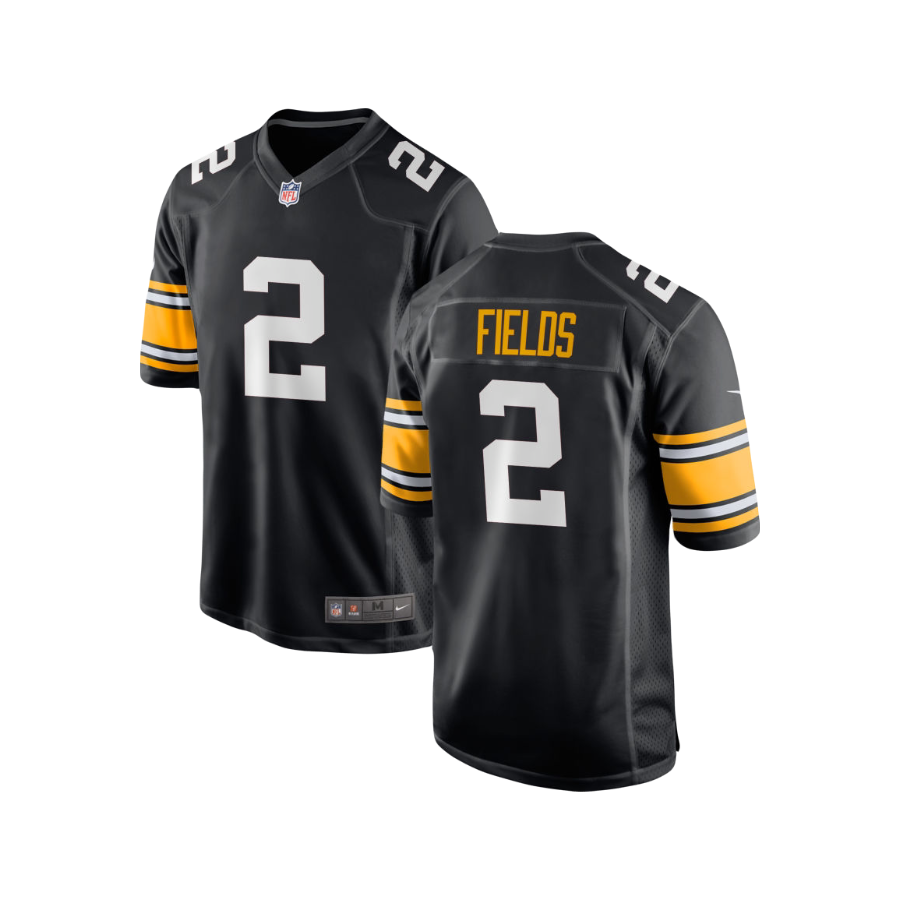 Justin Fields Pittsburgh Steelers 2024/25 NFL Classic Nike Vapor Limited Jersey - Block Numbers