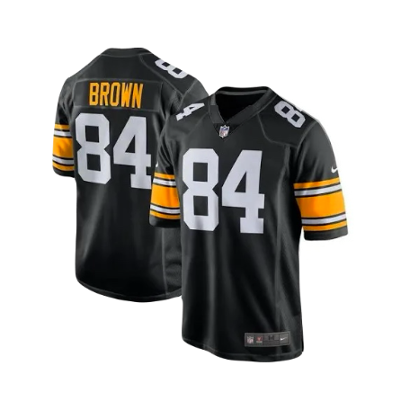 Antonio Brown Pittsburgh Steelers 2017/18 NFL Throwback Classic Nike Vapor Limited Jersey - Black