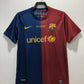 Lionel Messi FC Barcelona Nike 2008/09 UEFA Champions League Final Authentic Home Jersey - Blue & Red