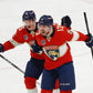 Sam Reinhart Florida Panthers NHL Adidas 2023 Stanley Cup Finals Patch Premier Player Jersey