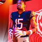Rome Odunze Chicago Bears  2024/25 NFL F.U.S.E Style Nike Vapor Limited Jersey - Navy