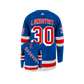 New York Rangers Henrik Lundqvist NHL Authentic Adidas Premier Player Home Jersey - Blue