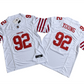 San Francisco 49ers Chase Young F.U.S.E NFL Vapor Limited Red Home & White Away Jersey