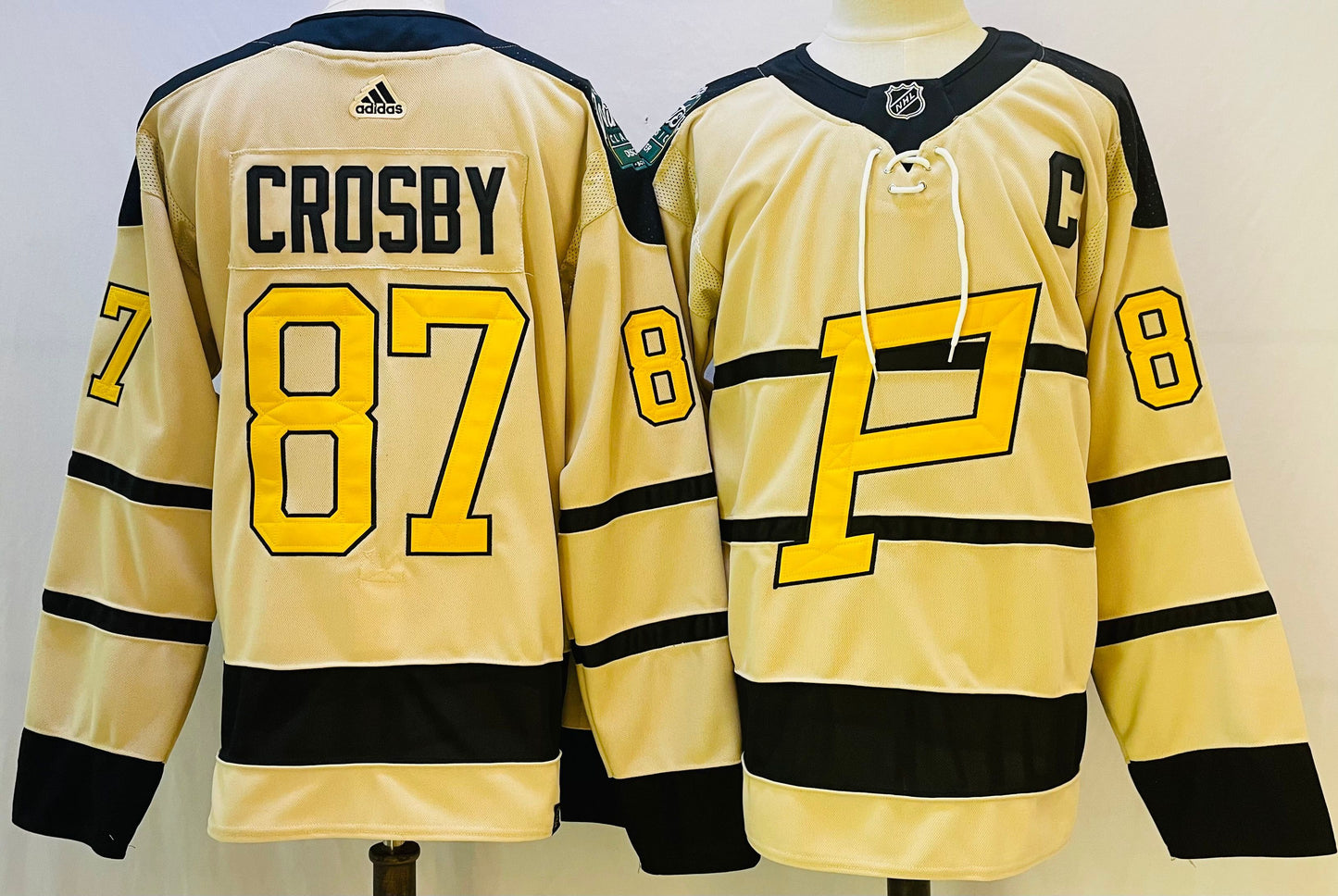 Pittsburgh Penguins Sidney Crosby 2023 Winter Classic Adidas NHL Breakaway Jersey