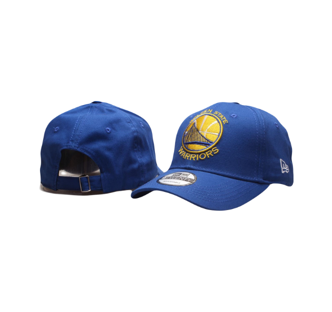 Golden State Warriors Blue NBA New Era Icon Adjustable Cap Hat