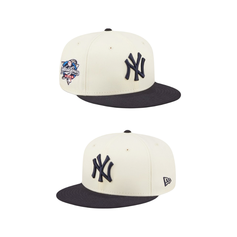 New York Yankees MLB New Era ‘2000 World Series’ Snapback Hat - White