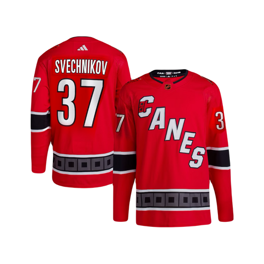 Carolina Hurricanes Andrei Svechnikov Adidas Reverse Retro 2.0 NHL Premier Player Jersey