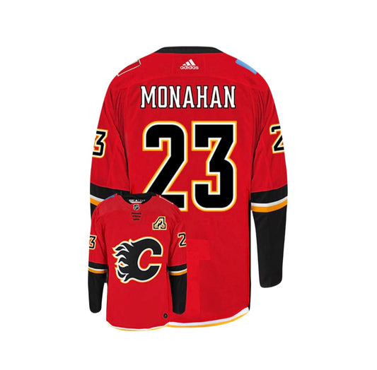 Calgary Flames Sean Monahan Adidas 2018 NHL Adidas Alternate Premier Player Jersey