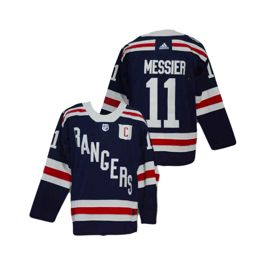 Mark Messier New York Rangers 2018 NHL Winter Classic Adidas Premier Player Jersey - Navy