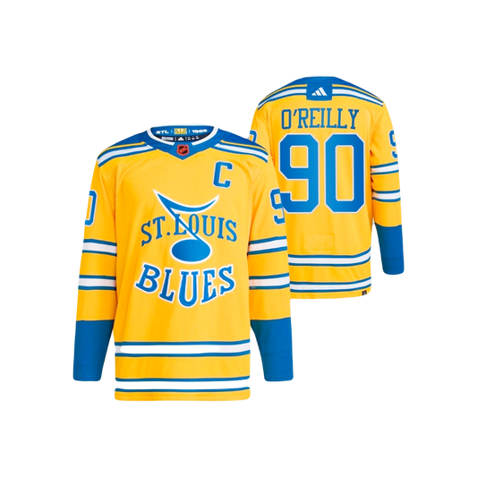 St Louis Blues Ryan O’Reilly Adidas NHL Breakaway Player Reverse Retro Jersey