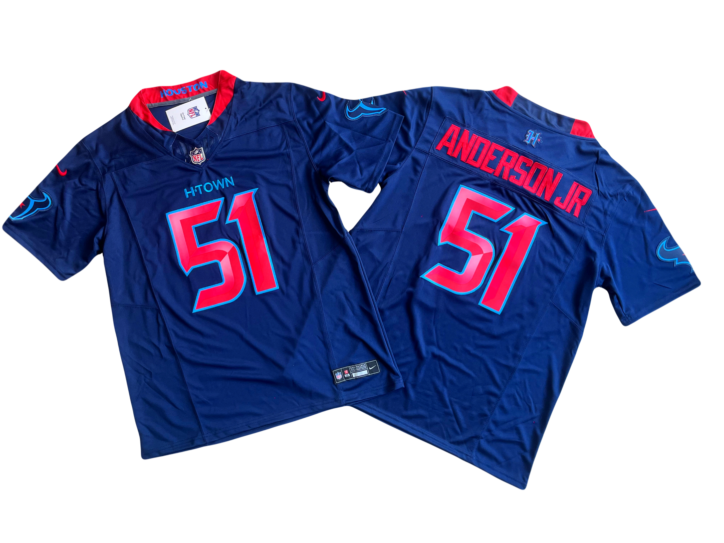 Will Anderson Jr. Houston Texans 2024/25 New NFL F.U.S.E Style Nike Vapor Limited Jersey - Color Rush