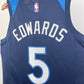 Anthony Edwards Minnesota Timberwolves Nike Icon Edition NBA Swingman Jersey - Navy