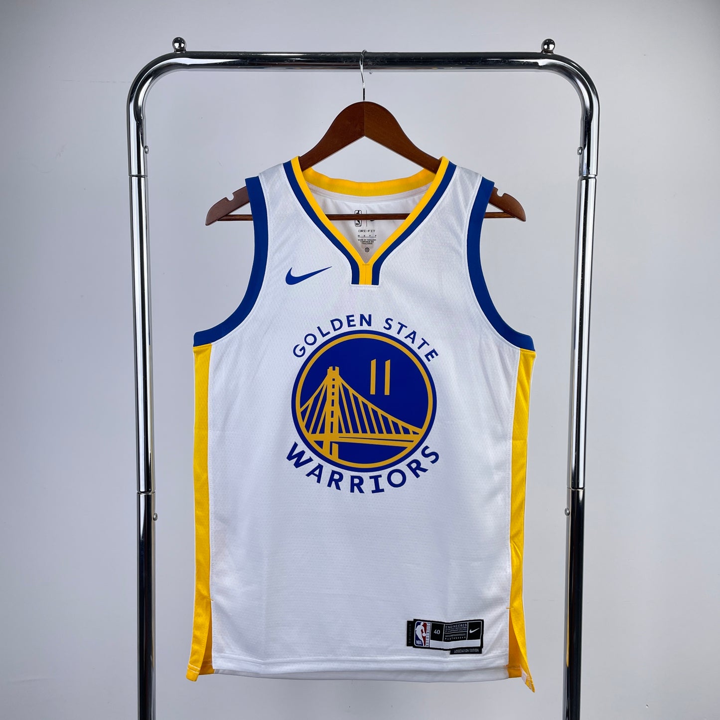 Golden State Warriors 2023/24 Klay Thompson NBA Swingman Jersey - Nike Association Edition