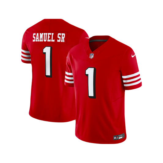Deebo Samuel San Francisco 49ers 2024/25 NFL Nike F.U.S.E Vapor Limited Throwback Classic Jersey - Scarlet #1