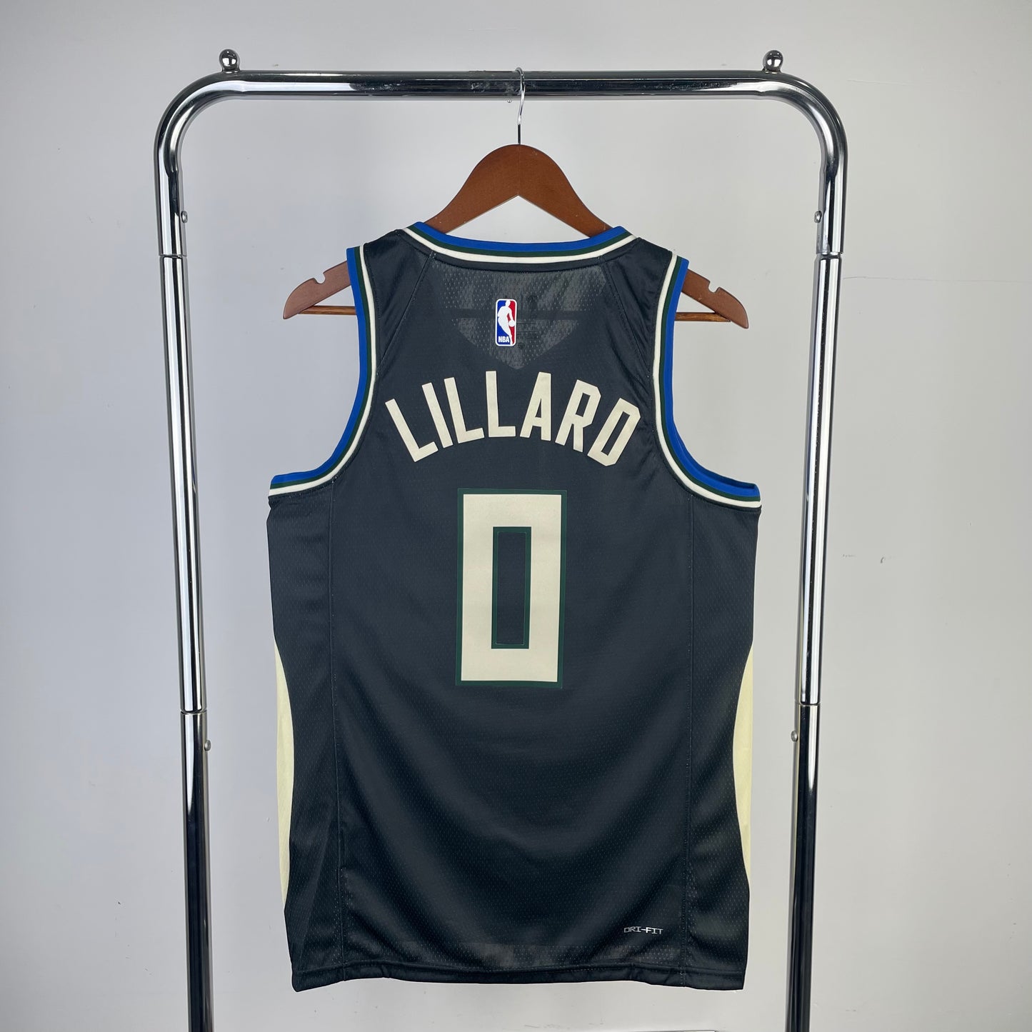 Damian Lillard Milwaukee Bucks Nike Black NBA Swingman Jersey - Statement Edition