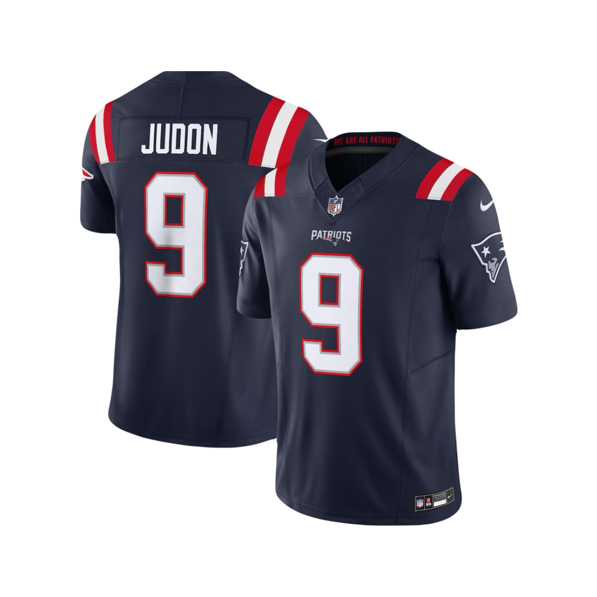 New England Patriots 2023/24 Matthew Judon Home Navy Nike NFL Player J ...