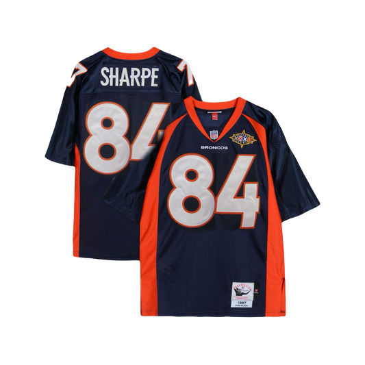Denver Broncos Shannon Sharpe 1997 Super Bowl XXXII Mitchell & Ness NFL Jersey